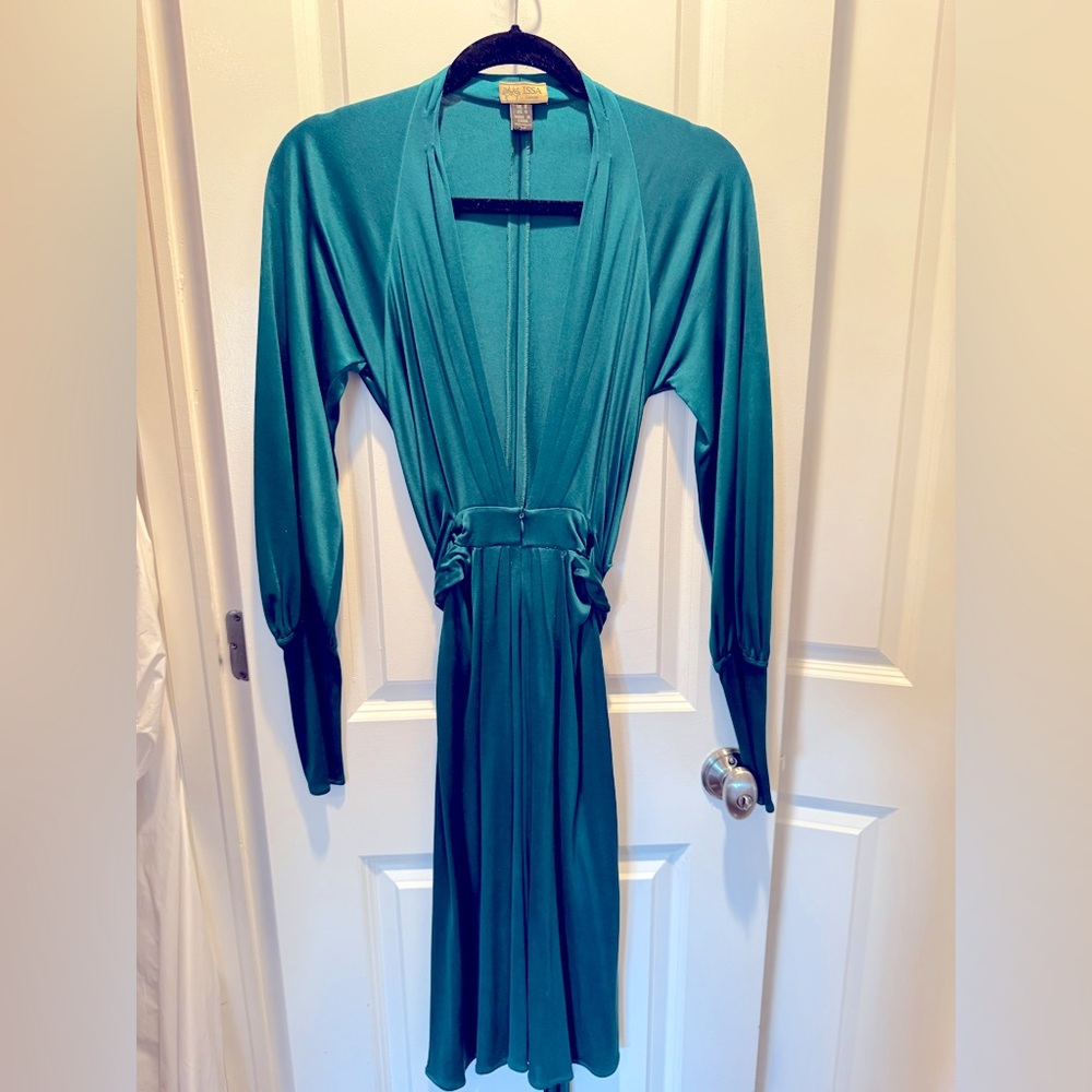 Issa London Teal Dress